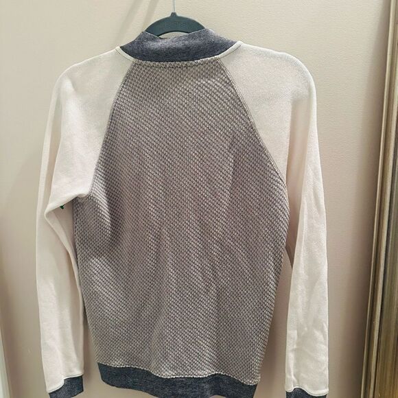 J.Crew bomber style, full zip sweater. - Picture 6 of 6